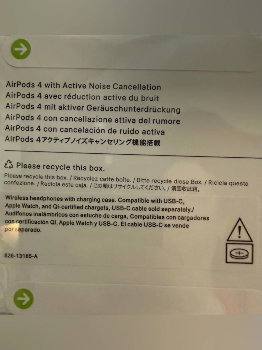 APPLE AirPods 4 (4th Generation) w/ Active Noise Cancelling NIB/SEALED - Picture 3 of 3